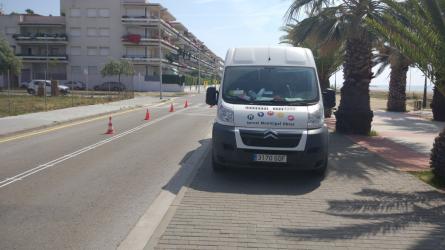 Obres passeig Mediterrània Mota (imatge d'arxiu)