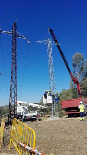 Endesa_Nova línia elèctrica de Cubelles