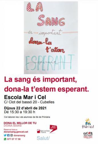 Lema-La sang és important dona-la (Charlie Rivel).jpg