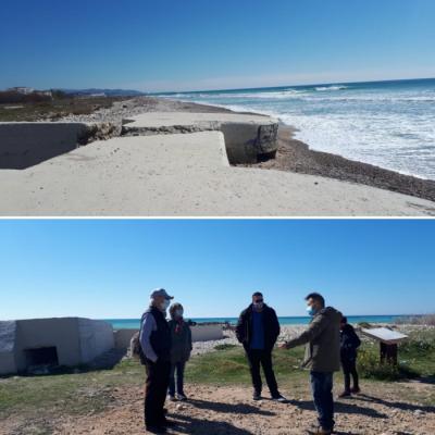 Visites guiades al fortí i niu de metralladores de la Mota de Sant Pere.jpg