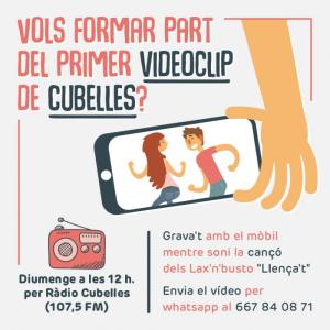 VOLS FORMAR PART DEL PRIMER VIDEOCLIP DE CUBELLES.jpg