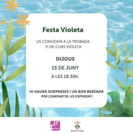 cartell violeta